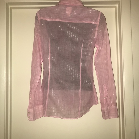 J. Crew bottom down top- blush and silver- Size 2 - Picture 3 of 4